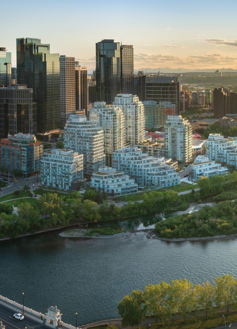 A Grand Finale on the Water's Edge of Calgary.